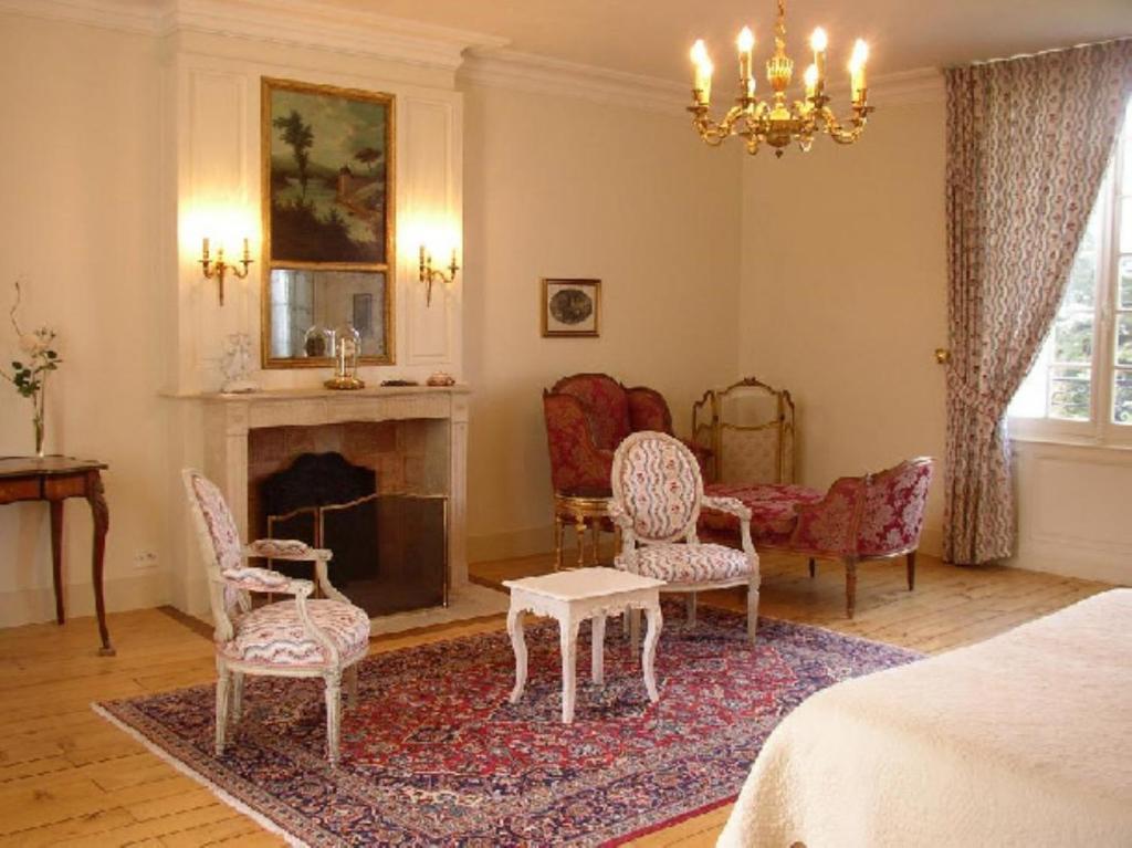 Appartement du Château du Grand Bouchet Ballan-Miré Quarto foto